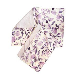 Pair IKEA Pillowcases Purple Floral TRADGARDSMAL 25" x 19" Standard 100% Cotton